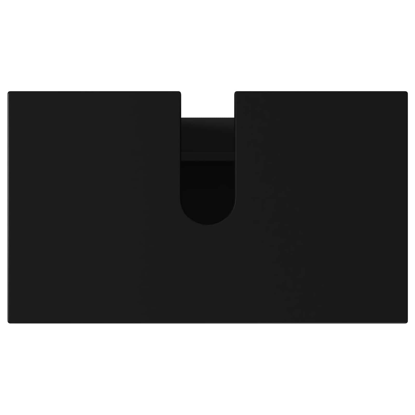 Mobiletto da bagno Nero 60 x 35 x 60 cm Legno ingegnerizzato | homemem39