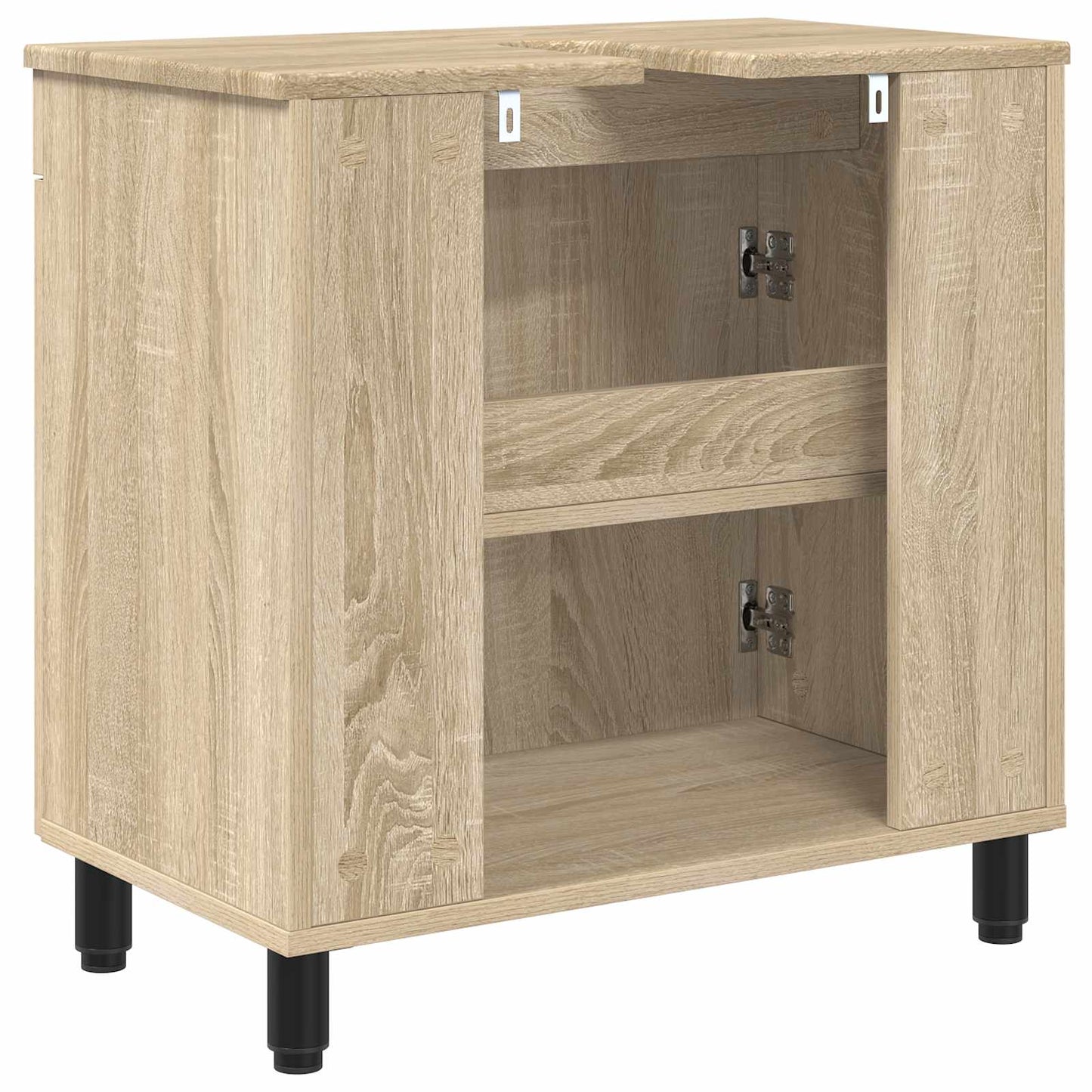 Mobiletto da bagno Rovere Sonoma 60 x 35 x 60 cm