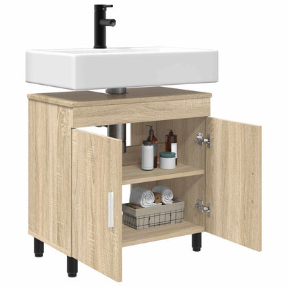 Mobiletto da bagno Rovere Sonoma 60 x 35 x 60 cm