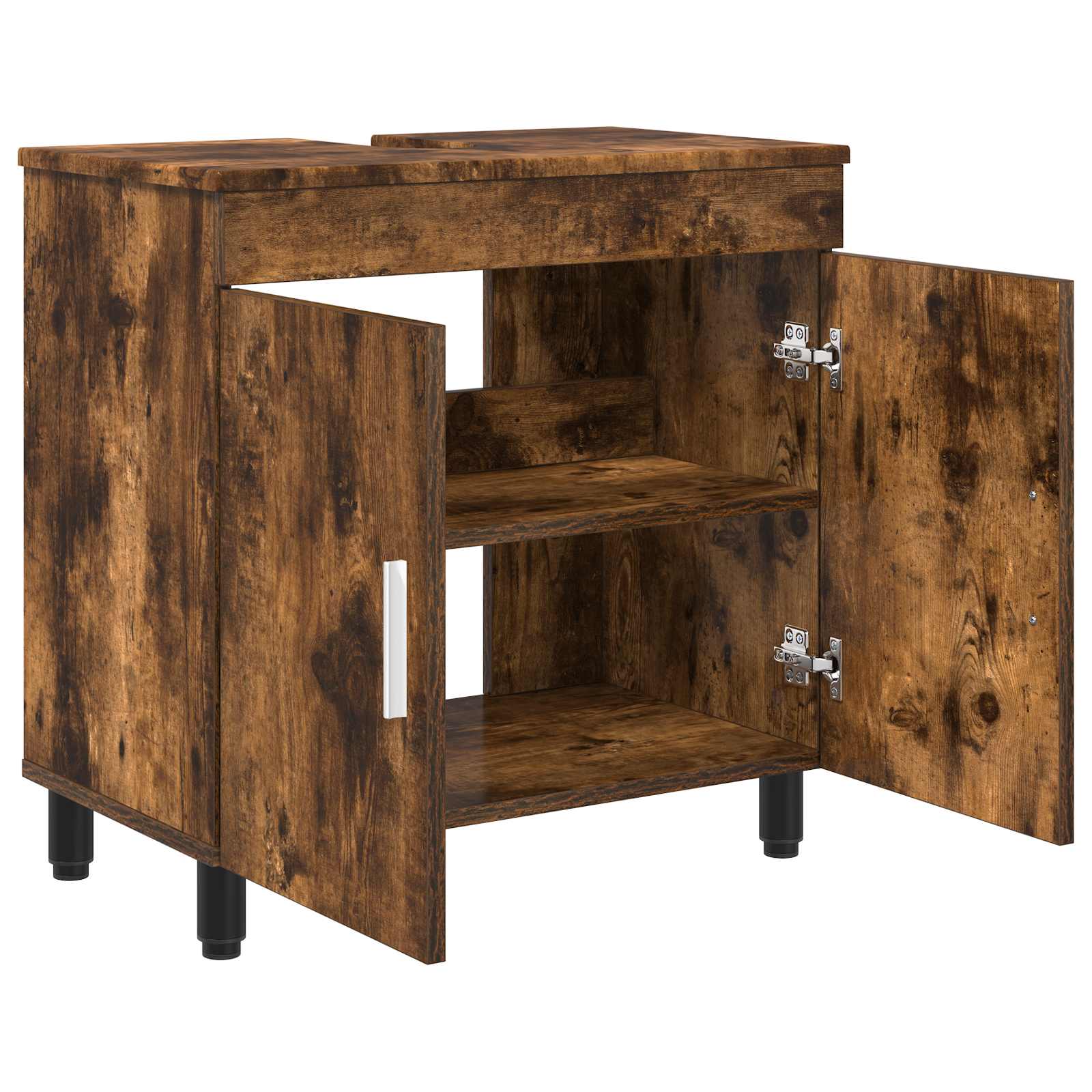 Mobiletto da bagno Rovere Fumo 60 x 35 x 60 cm | homemem39