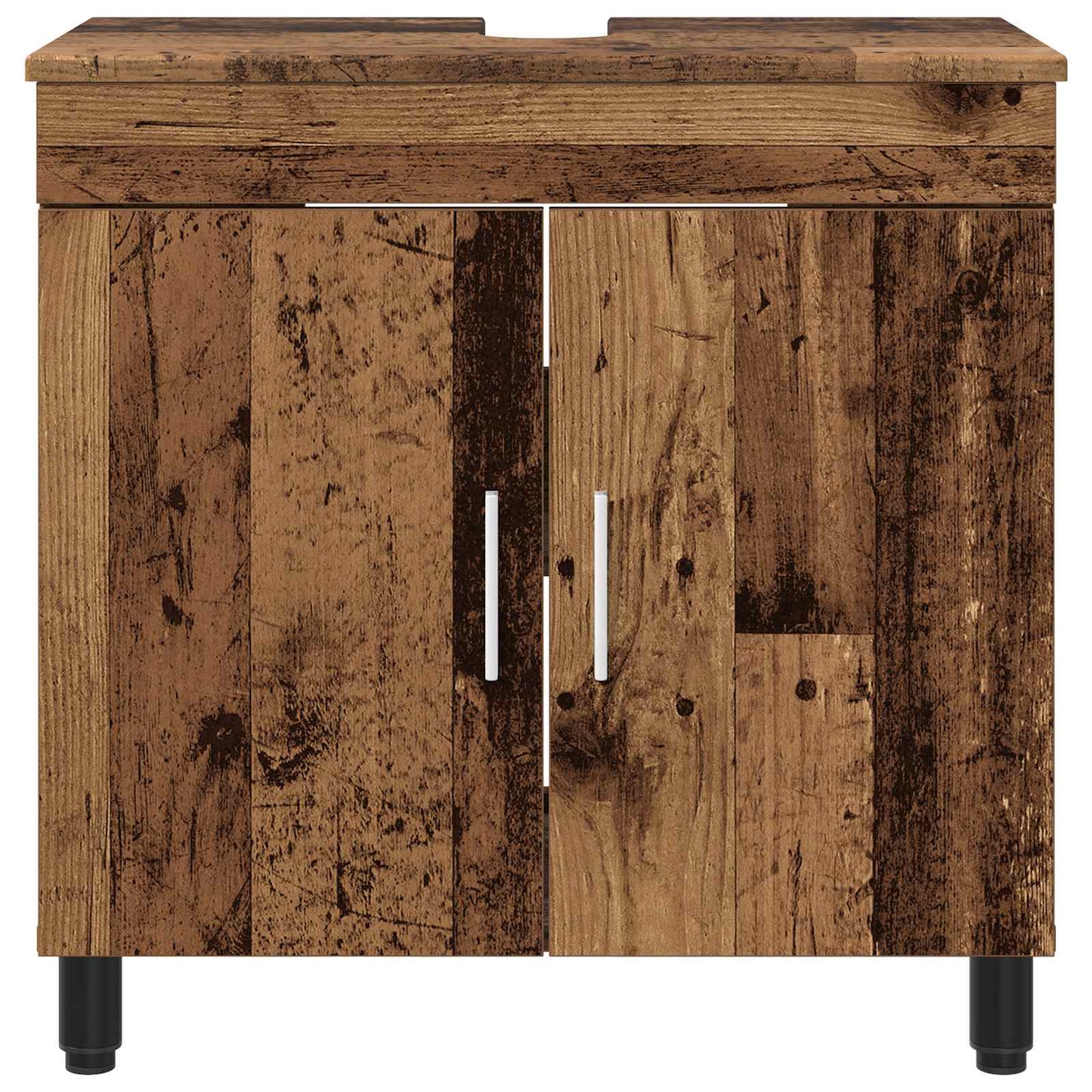 Mobiletto da bagno Legno antico 60 x 35 x 60 cm | homemem39