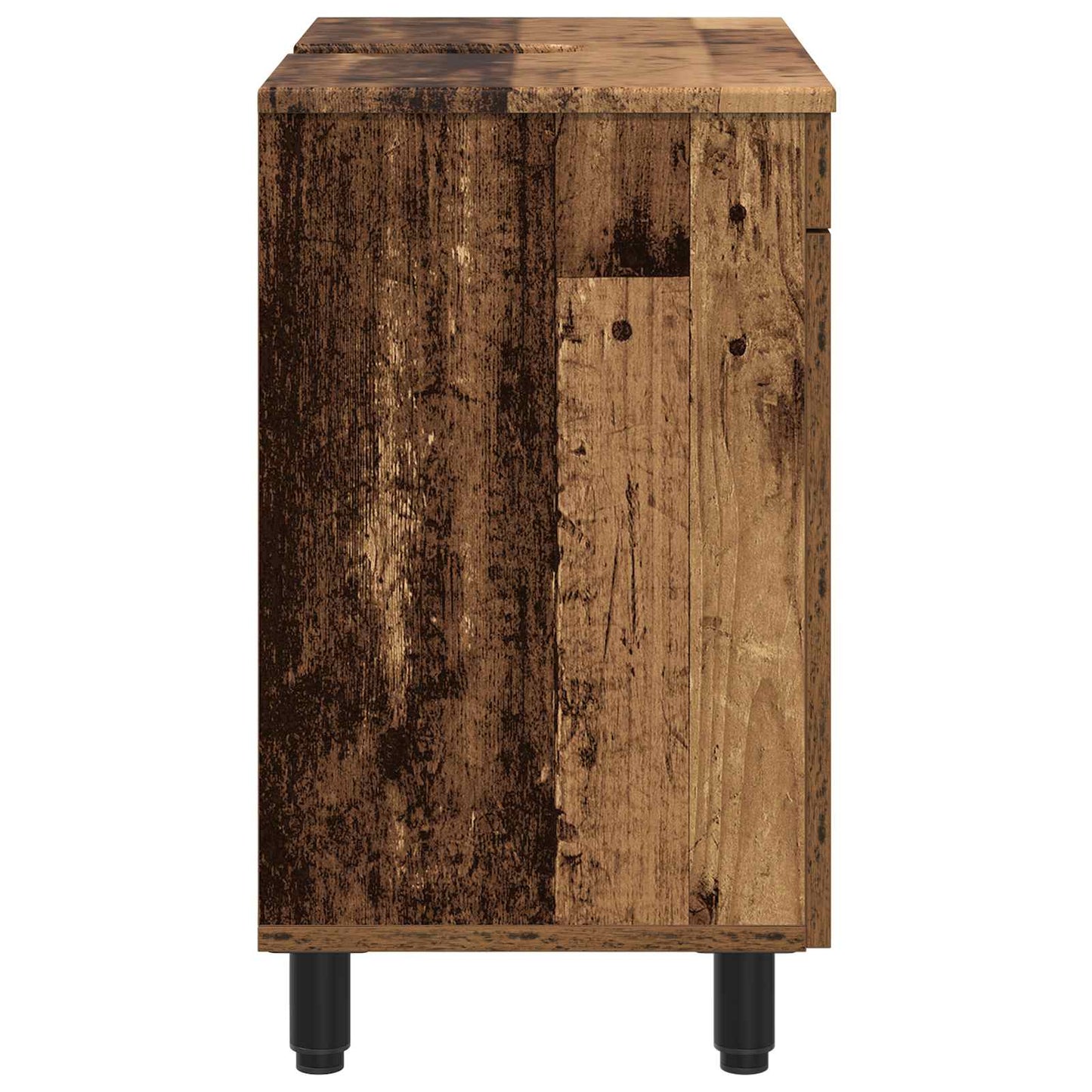 Mobiletto da bagno Legno antico 60 x 35 x 60 cm
