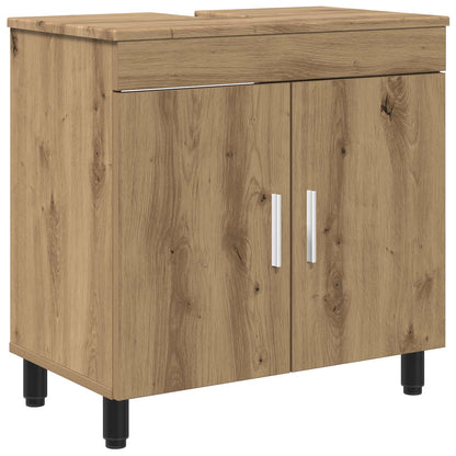Mobiletto da bagno Rovere Artigianale 60 x 35 x 60 cm