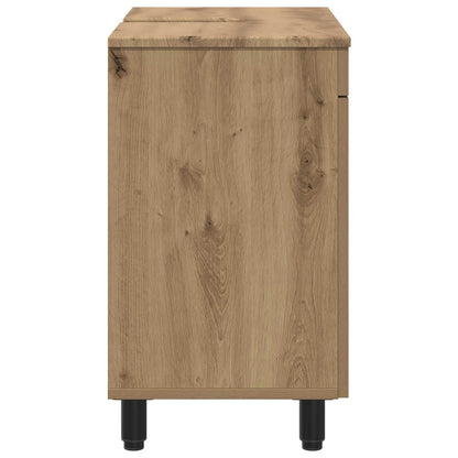 Mobiletto da bagno Rovere Artigianale 60 x 35 x 60 cm