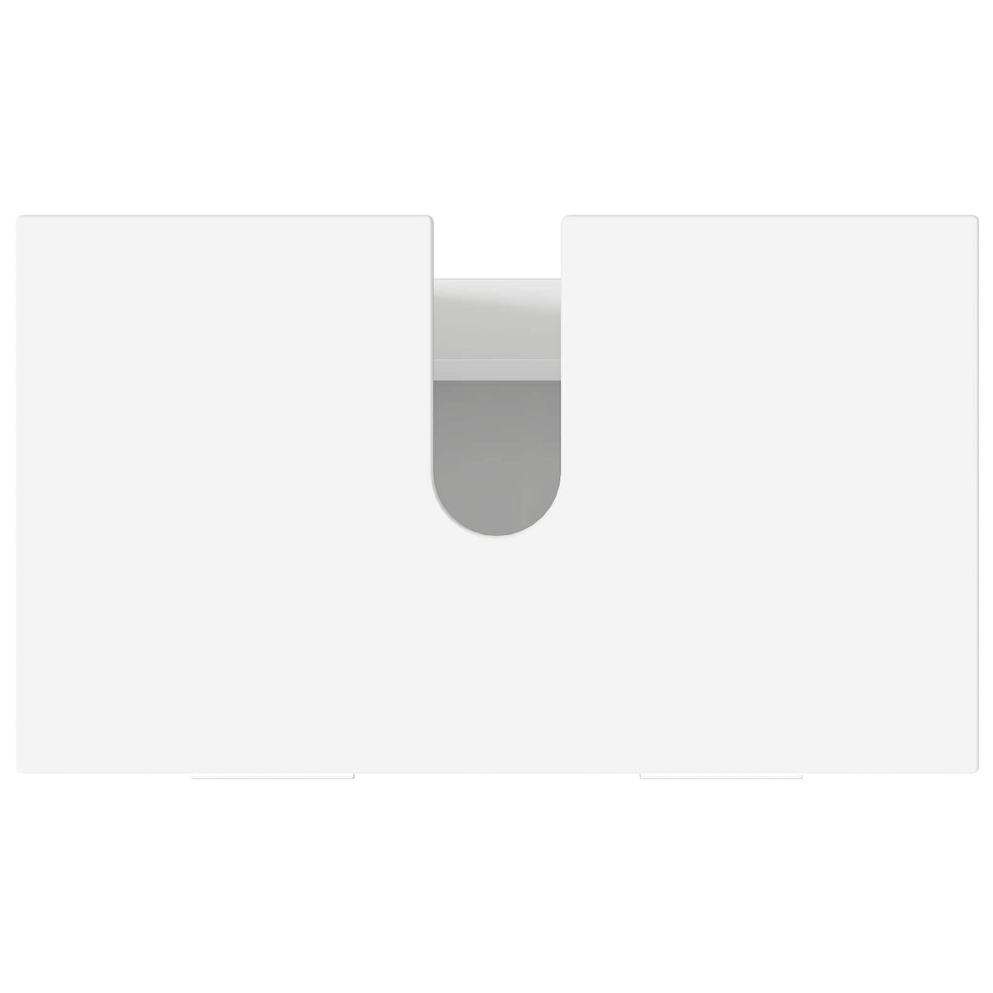 Mobiletto da bagno Bianco 60 x 35 x 60 cm Legno ingegnerizzato | homemem39
