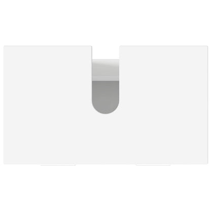 Mobiletto da bagno Bianco 60 x 35 x 60 cm Legno ingegnerizzato | homemem39