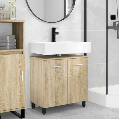 Mobiletto da bagno Rovere Sonoma 60 x 35 x 60 cm | homemem39