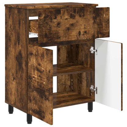 Mobiletto da bagno Rovere Fumo 60 x 35 x 80 cm | homemem39