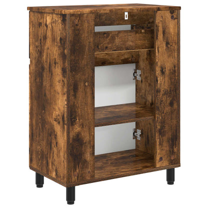 Mobiletto da bagno Rovere Fumo 60 x 35 x 80 cm | homemem39