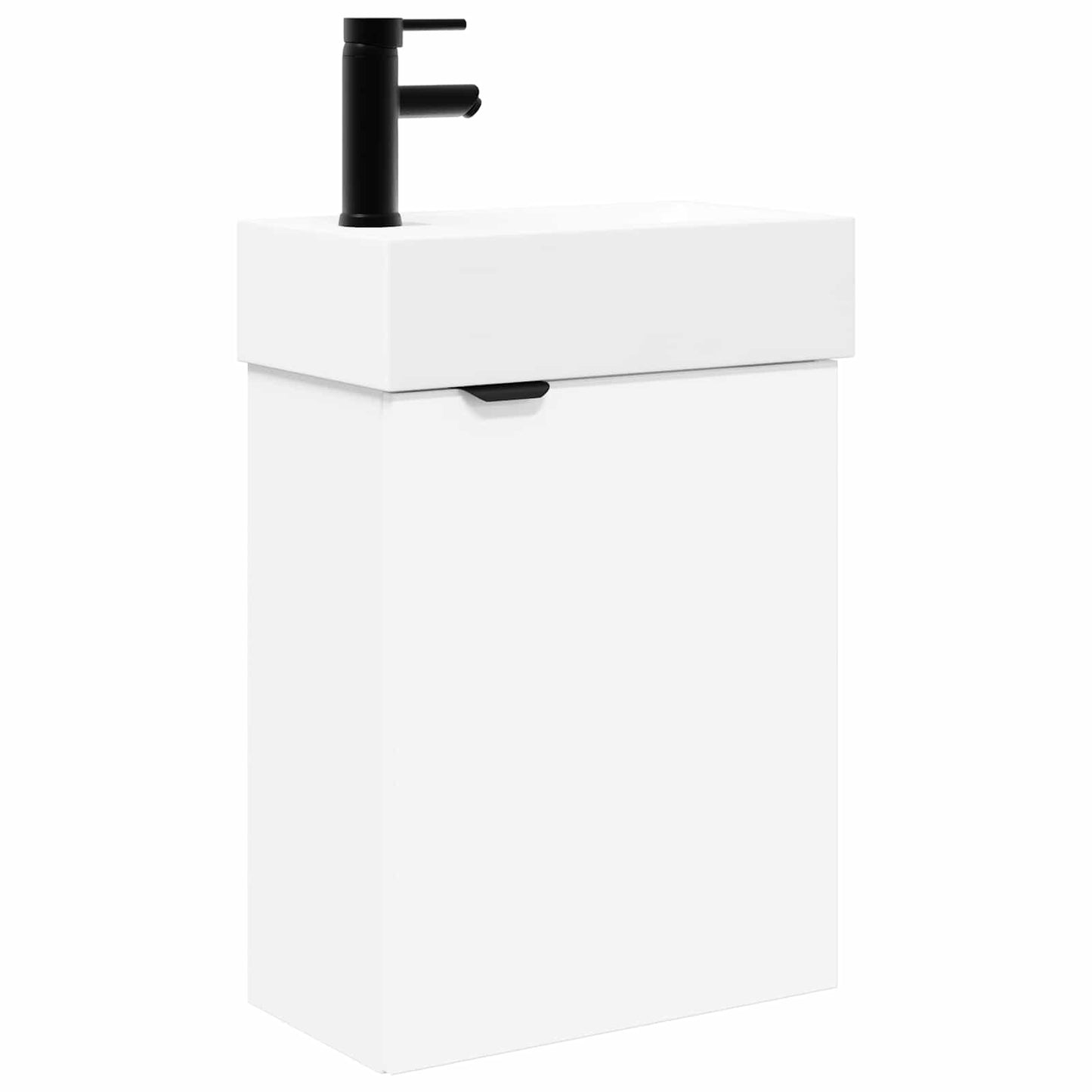 Mobile bagno con rubinetto Bianco 45,5 x 22,5 x 84 cm | homemem39