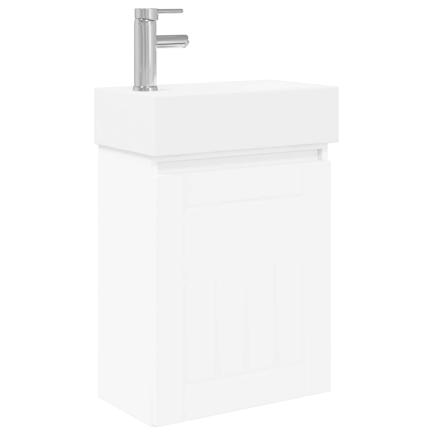 Mobile bagno con rubinetto Bianco 45,5 x 25,5 x 84 cm | homemem39