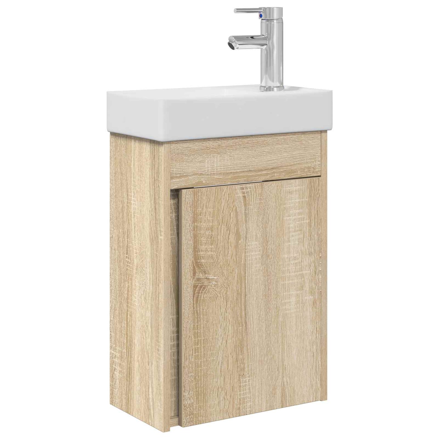 Mobile bagno con rubinetto Rovere Sonoma 40,5 x 22,5 x 62 cm | homemem39