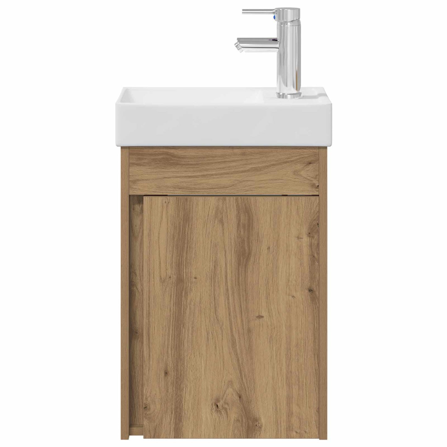Mobile da bagno con lavabo con archiviazione Rovere artigianale | homemem39