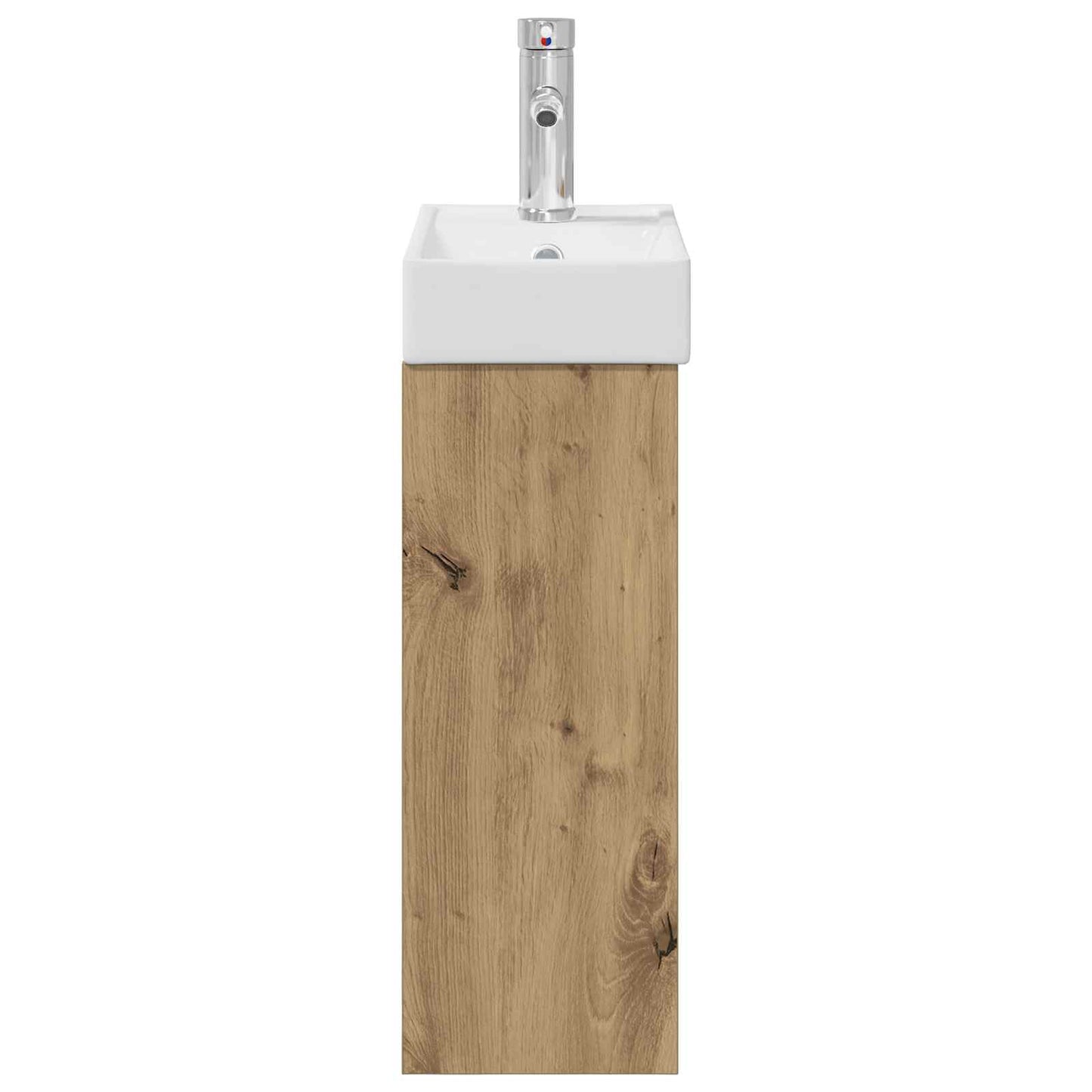 Mobile da bagno con lavabo con archiviazione Rovere artigianale | homemem39