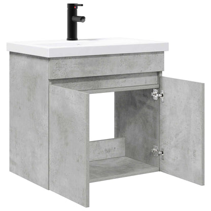 Mobile bagno con rubinetto Grigio Cemento 61 x 40 x 74,5 cm | homemem39