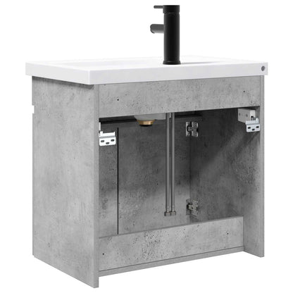 Mobile bagno con rubinetto Grigio Cemento 61 x 40 x 74,5 cm | homemem39