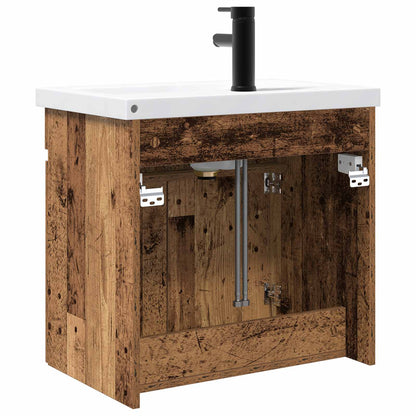 Mobile bagno con lavabo con porta Legno vecchio 61 x 39 x 58 cm | homemem39