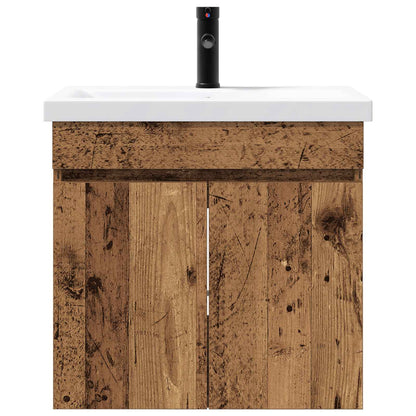 Mobile bagno con lavabo con porta Legno vecchio 61 x 39 x 58 cm | homemem39
