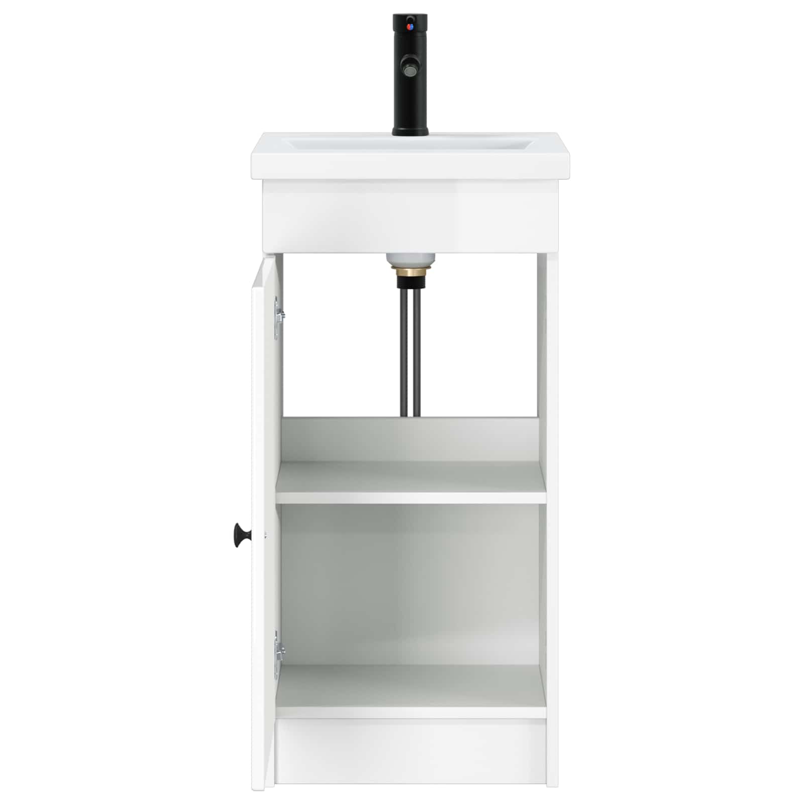 Mobile da bagno con lavabo Bianco Lucido 42 x 40 x 84,5 cm | homemem39