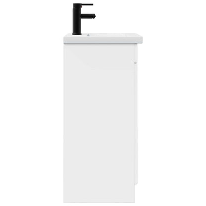 Mobile da bagno con lavabo Bianco Lucido 42 x 40 x 84,5 cm | homemem39