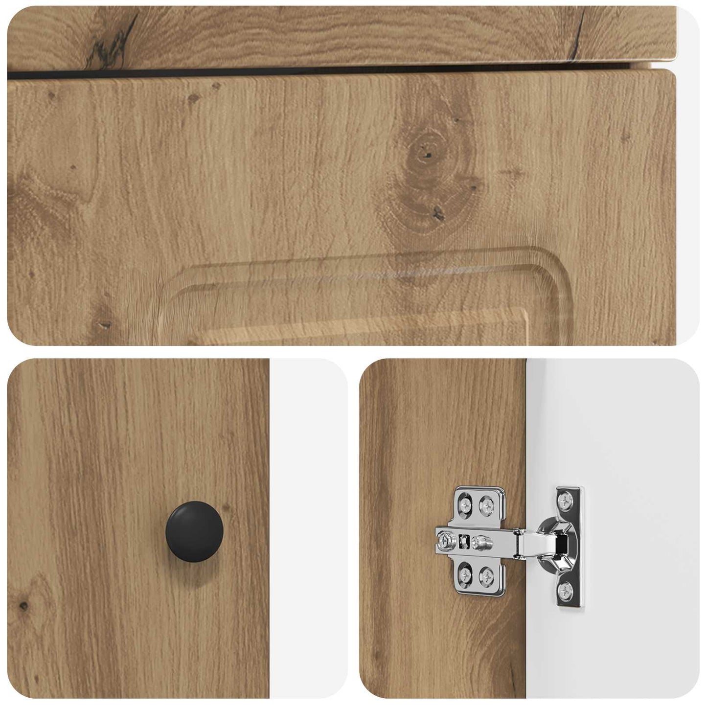 Mobile da bagno con lavabo Rovere Artigianale 42 x 40 x 84,5 cm | homemem39