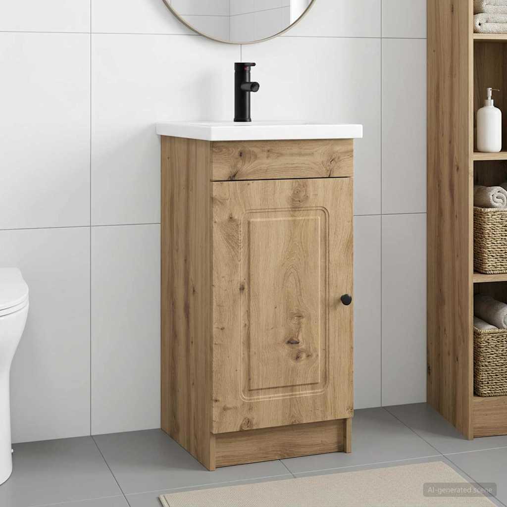 Mobile da bagno con lavabo Rovere Artigianale 42 x 40 x 84,5 cm | homemem39