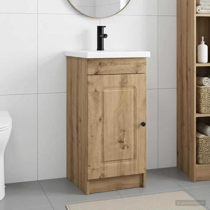 Mobile da bagno con lavabo Rovere Artigianale 42 x 40 x 84,5 cm | homemem39