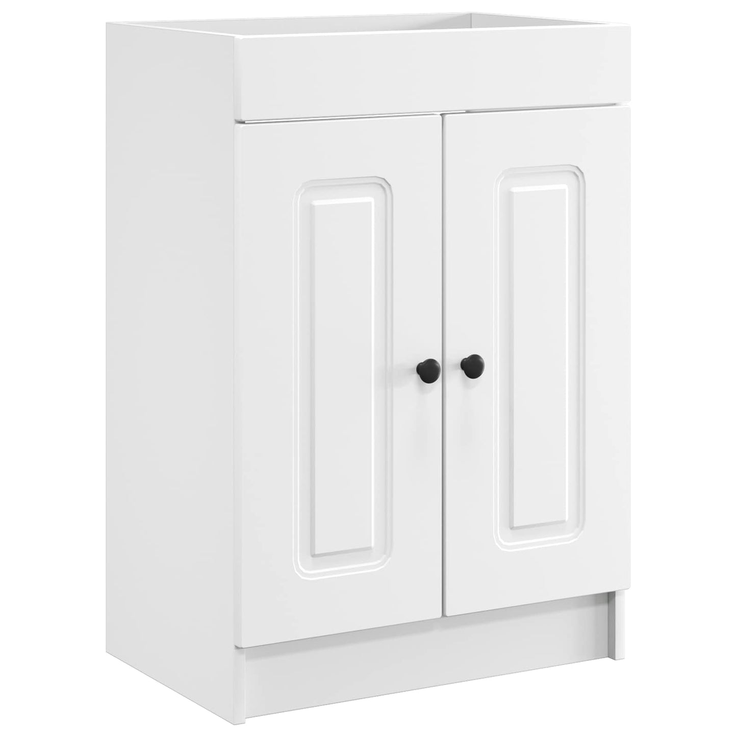 Mobiletto da bagno sotto il lavello Bianco 56 x 37,5 x 81 cm
