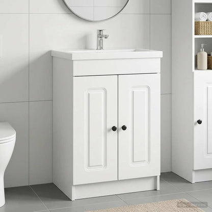 Mobiletto da bagno sotto il lavello Bianco 78,5 x 37,5 x 81 cm | homemem39