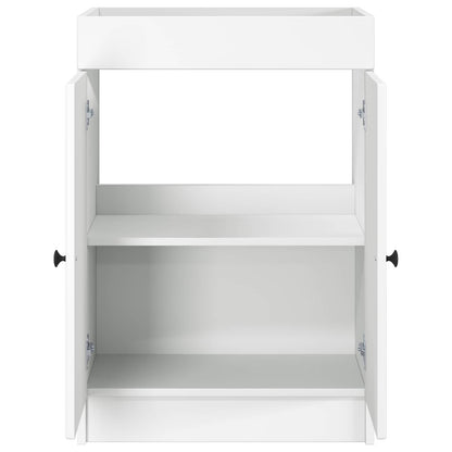 Mobiletto da bagno sotto il lavello Bianco 78,5 x 37,5 x 81 cm | homemem39