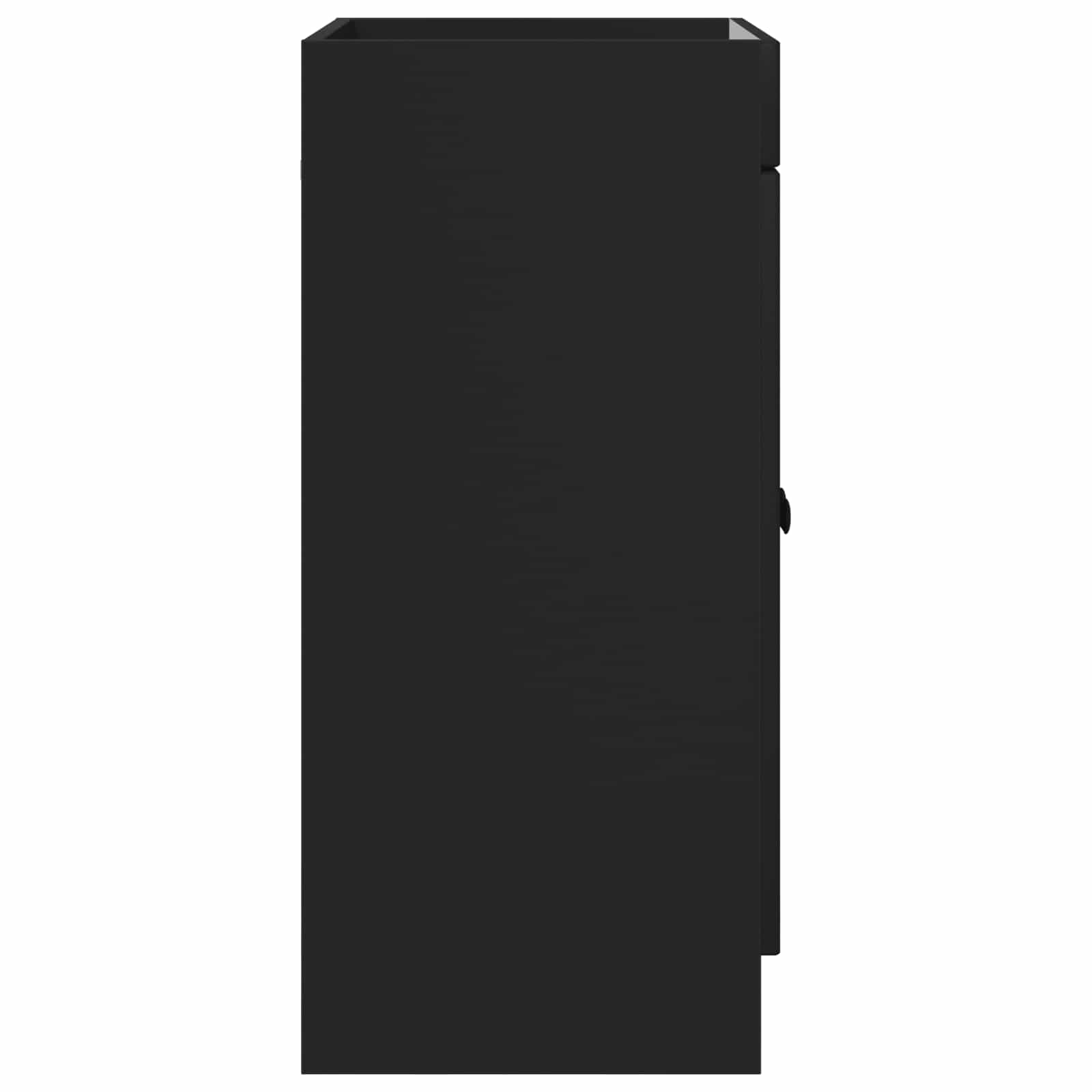 Mobiletto da bagno sotto il lavello Nero 78,5 x 37,5 x 81 cm | homemem39