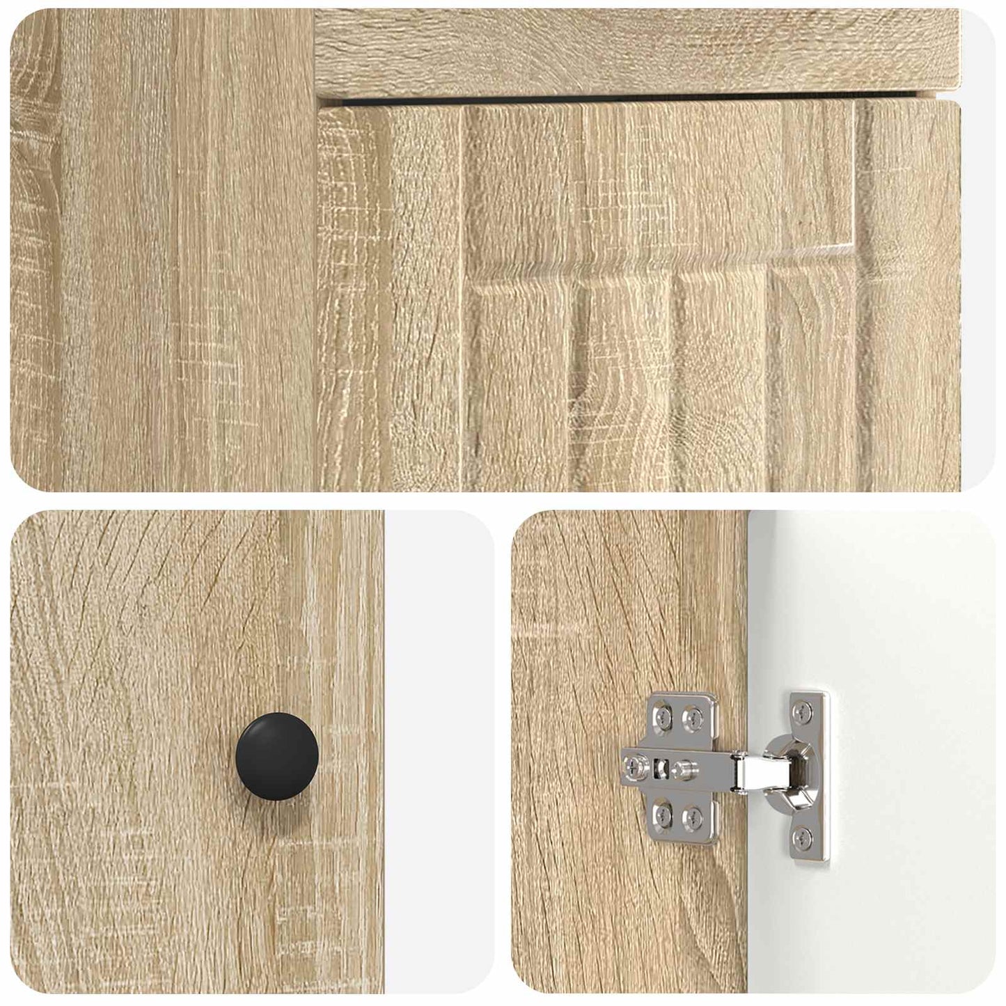 Mobile da bagno con lavabo Rovere Sonoma 42 x 40 x 84,5 cm | homemem39
