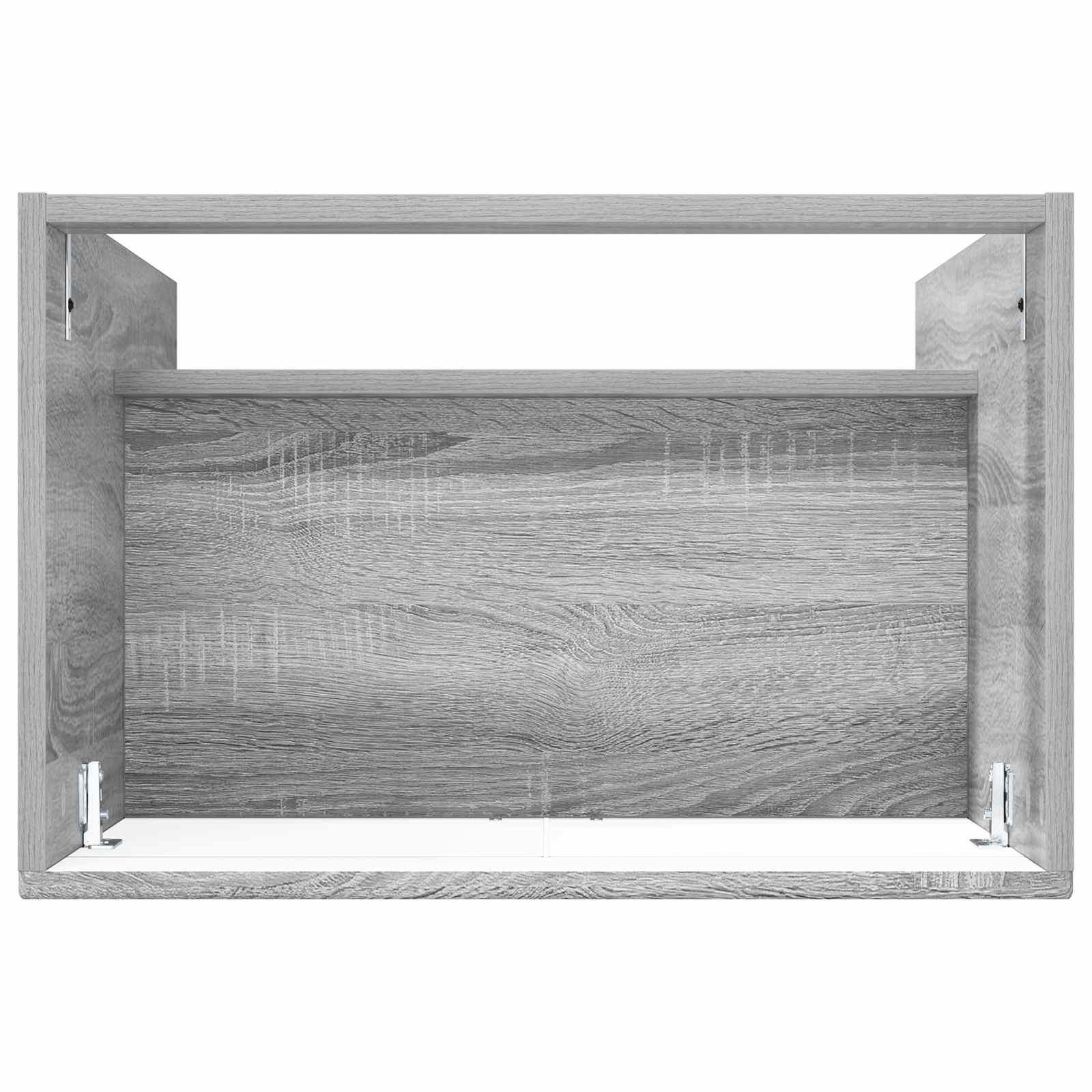 Mobiletto da bagno sotto il lavello Sonoma grigio | homemem39