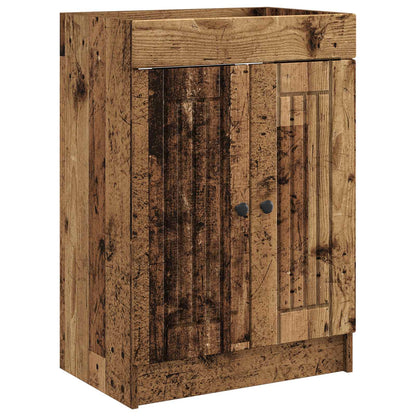 Mobiletto da bagno sotto il lavello Legno antico | homemem39