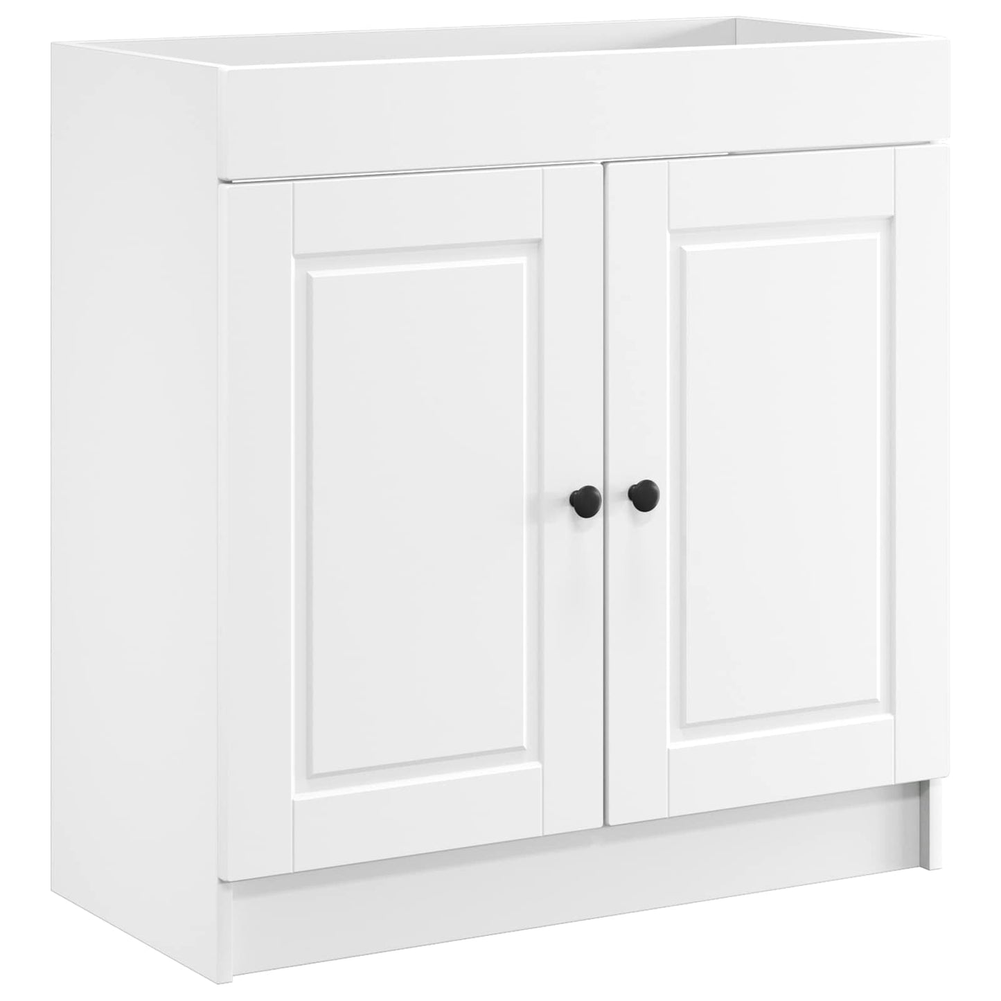 Mobiletto da bagno sotto il lavello Bianco 56 x 37,5 x 81 cm | homemem39