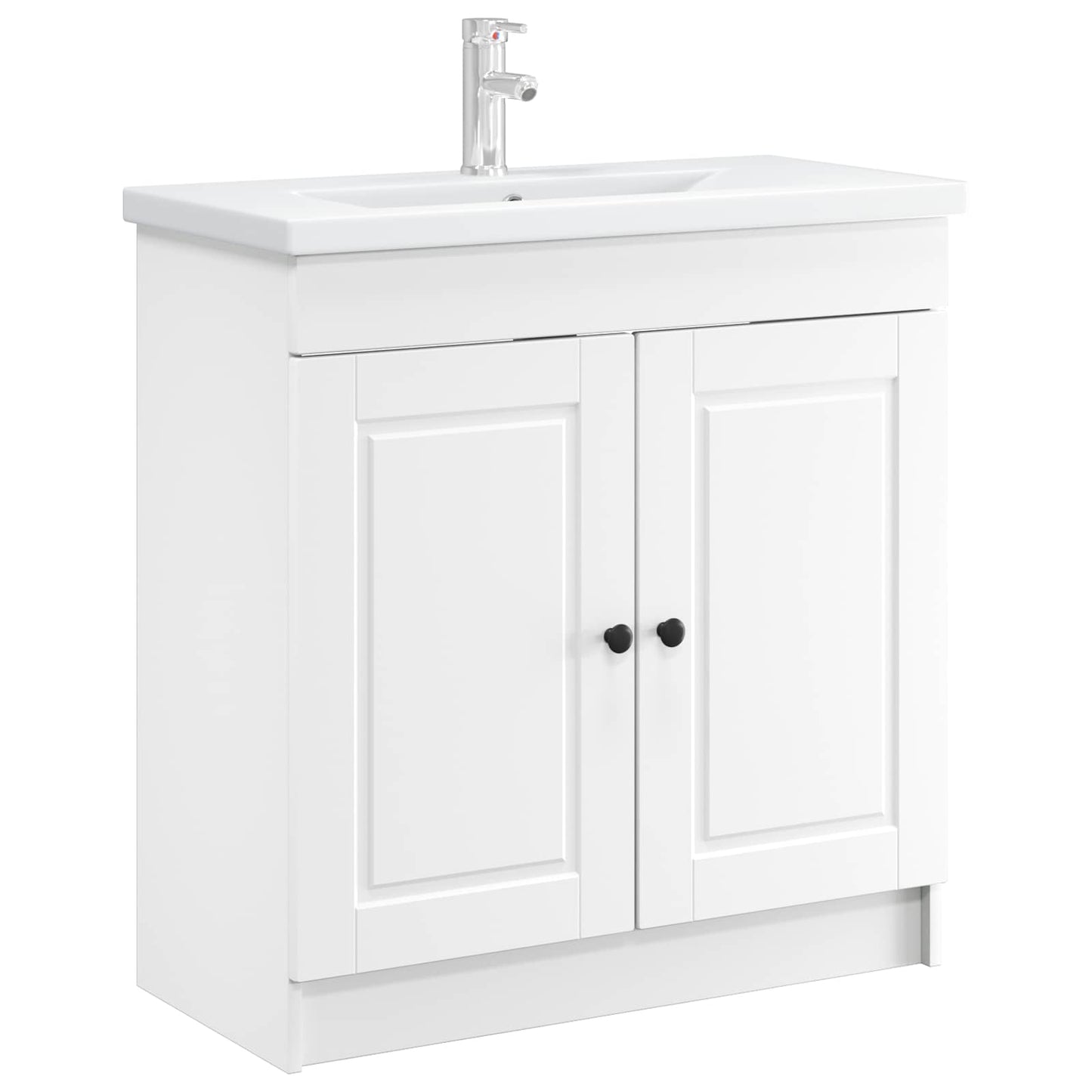 Mobiletto da bagno sotto il lavello Bianco 56 x 37,5 x 81 cm | homemem39