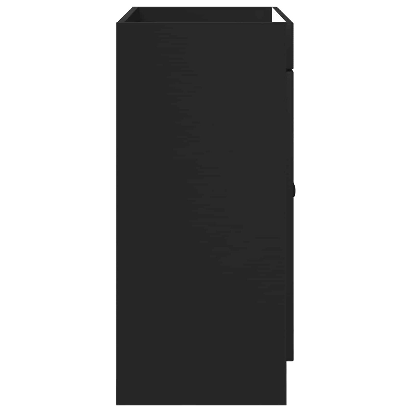 Mobiletto da bagno sotto il lavello Nero 78,5 x 37,5 x 81 cm | homemem39