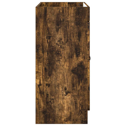 Mobiletto da bagno sotto il lavello Rovere Fumo | homemem39
