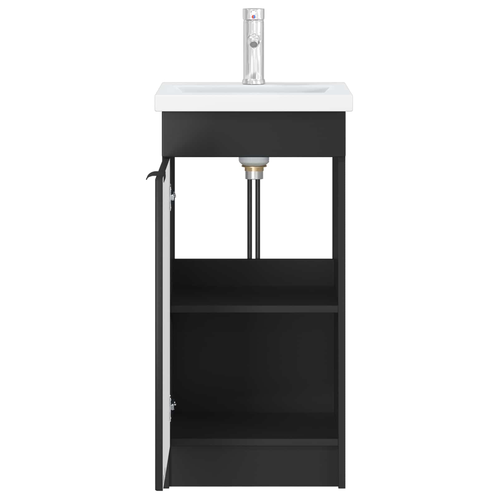 Mobile da bagno con lavabo Nero 42 x 40 x 84,5 cm | homemem39