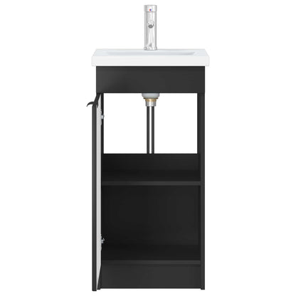 Mobile da bagno con lavabo Nero 42 x 40 x 84,5 cm | homemem39