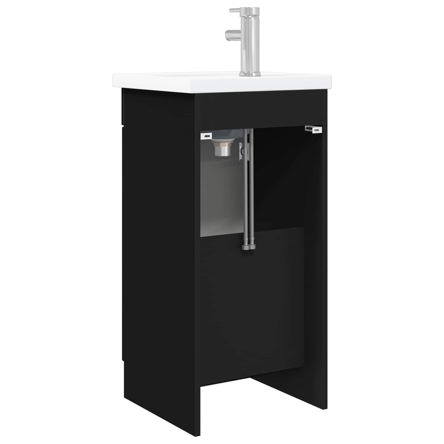 Mobile da bagno con lavabo Nero 42 x 40 x 84,5 cm | homemem39