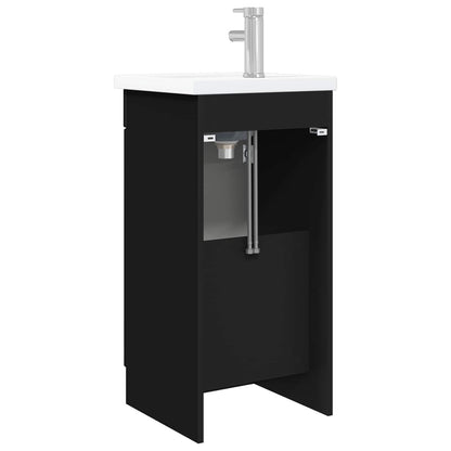Mobile da bagno con lavabo Nero 42 x 40 x 84,5 cm | homemem39