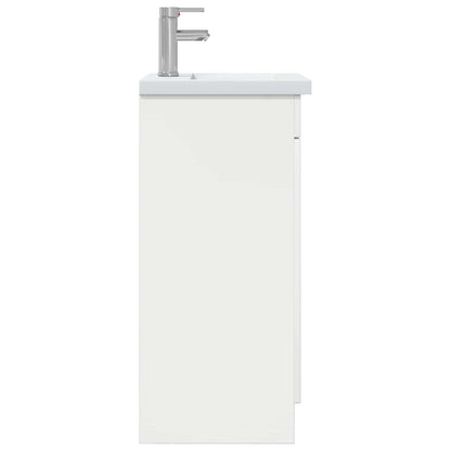 Mobile da bagno con lavabo Bianco Lucido 42 x 40 x 84,5 cm | homemem39