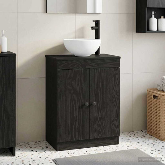 Mobile da bagno con lavabo Nero 54 x 35 x 83 cm - homemem39