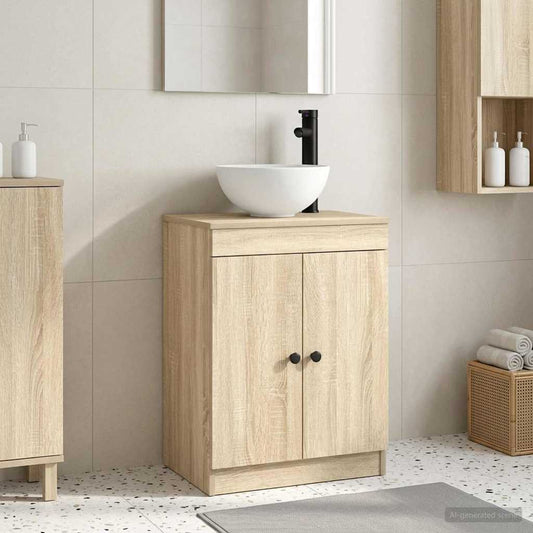 Mobile da bagno con lavabo Rovere Sonoma 54 x 35 x 83 cm | homemem39