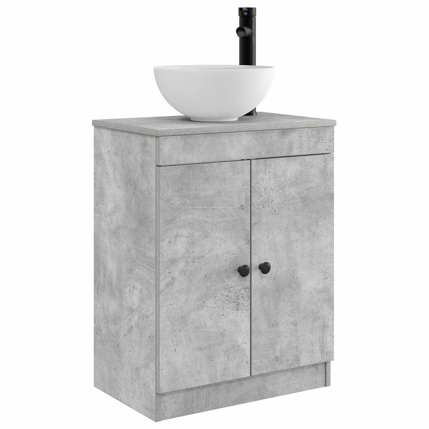 Mobile da bagno con lavabo Grigio Cemento 54 x 35 x 83 cm | homemem39