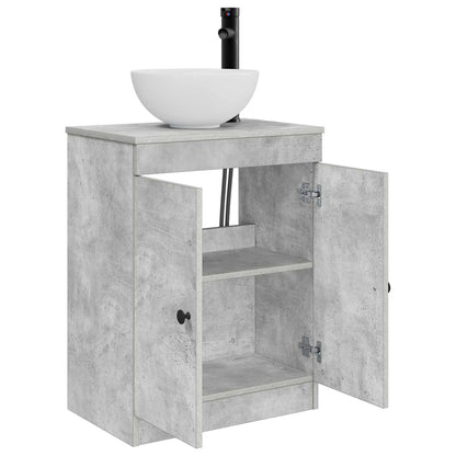 Mobile da bagno con lavabo Grigio Cemento 54 x 35 x 83 cm | homemem39
