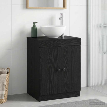 Mobile da Bagno Nero 54 x 41 x 70 cm Legno ingegnerizzato | homemem39