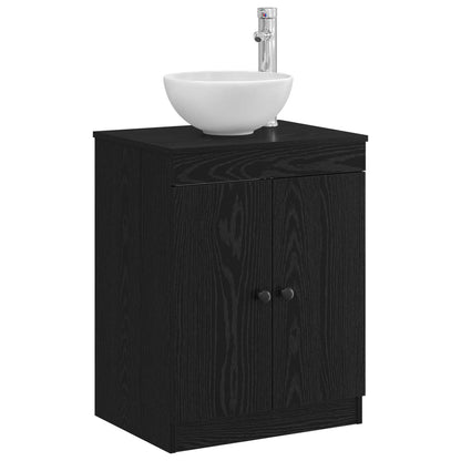 Mobile da Bagno Nero 54 x 41 x 70 cm Legno ingegnerizzato | homemem39