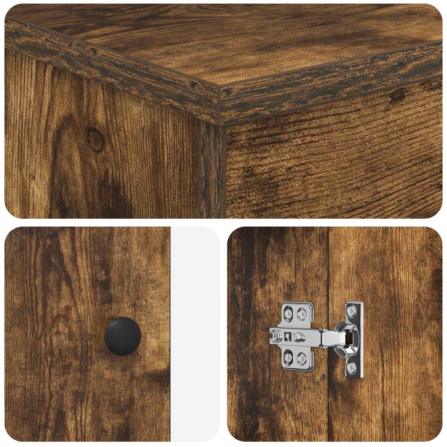 Mobile da Bagno Rovere Fumo 54 x 41 x 70 cm